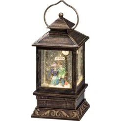 Konstsmide LED Schneelaterne Mit Pärchen Wassergefüllt 1 Warmweiße LED Innen