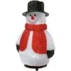 LED-Acryl Schneemann 11 LEDs Kaltweiß Rotierend