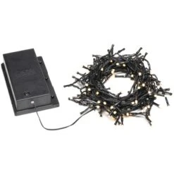 Konstsmide LED Lichterkette Mit An/aus Schalter 120 Gefrostete Dioden Außen IP44