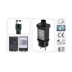 LED-Lichterkette 120 LEDs Warmweiß Grünes Kabel 12 M -Konstsmide Verkäufe 1927268 AI 01