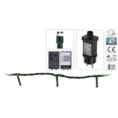 LED Lichterkette 240 Warmweiße LEDs App-Steuerung Innen Und Außen 2 LED Lichterkette 240 Warmweiße LEDs App-Steuerung Innen Und Außen – Bild 2