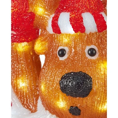 Acryl-Rentier LED Mehrfarbig 2 Acryl-Rentier LED Mehrfarbig – Bild 2