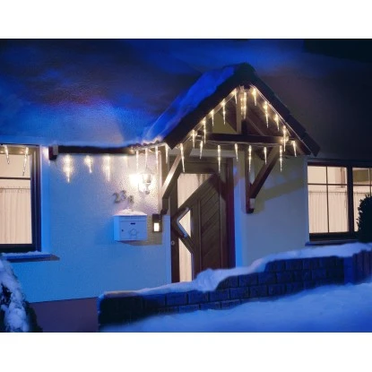Konstsmide LED-Eiszapfen-Lichtervorhang 16 Zapfen 24 LED Kaltweiß 4 Konstsmide LED-Eiszapfen-Lichtervorhang 16 Zapfen 24 LED Kaltweiß – Bild 4