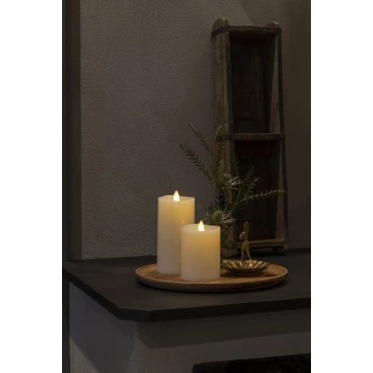 Konstsmide LED Echtwachskerze 3D Flamme 3 Konstsmide LED Echtwachskerze 3D Flamme – Bild 3