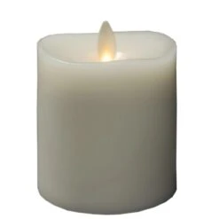 Konstsmide LED Echtwachskerze 3D Flamme