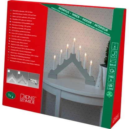 Konstsmide LED Holzleuchter 1 Konstsmide LED Holzleuchter