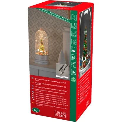 Konstsmide LED Wasserlaterne Deutscher Weihnachtsmarkt Weiß 1 Konstsmide LED Wasserlaterne Deutscher Weihnachtsmarkt Weiß