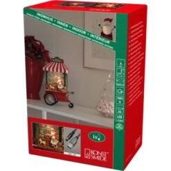 Konstsmide LED Wasserlaterne Santa In Der Werkstatt