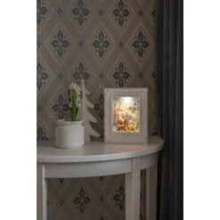 Konstsmide LED Wasserlaterne Weihnachtsmann Mit Tieren Antik Weiß 6 Konstsmide LED Wasserlaterne Weihnachtsmann Mit Tieren Antik Weiß -Konstsmide Verkäufe 386012 1533 4275200 4