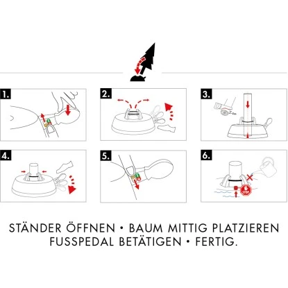 Krinner Christbaumständer Green Line Comfort Grip M Schwarz 8 Krinner Christbaumständer Green Line Comfort Grip M Schwarz – Bild 8