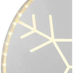 LED-Acrylscheibe Schneeflocke 55 Warmweiße LEDs Transparentes Kabel Ø 30 Cm -Konstsmide Verkäufe 4048121239097 CU01 080319