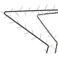 3D-Stern Mit LED-Lichterkette 86 Cm Schwarz -Konstsmide Verkäufe 4048121242257 CU01 110319