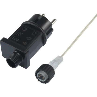 3D-Stern Mit LED-Lichterkette 112 Cm Schwarz 2 3D-Stern Mit LED-Lichterkette 112 Cm Schwarz – Bild 2