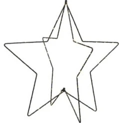 3D-Stern Mit LED-Lichterkette 58,5 Cm Schwarz 5 3D-Stern Mit LED-Lichterkette 58,5 Cm Schwarz -Konstsmide Verkäufe 4048121243506 S01 120319