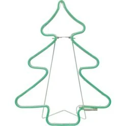 LED-Lichtschlauch Baum 52 Cm Neongrün