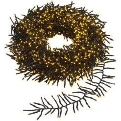 LED-Lichterkette 1.920 LEDs Warmweiß Und 8 Leuchtmodi