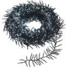 LED-Clusterlichterkette 1.920 LEDs Kaltweiß Schwarzes Kabel 14,5 M