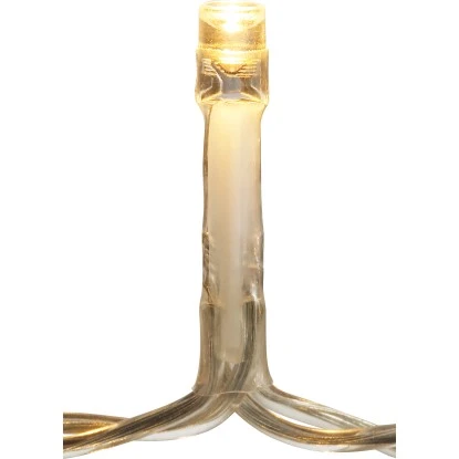 LED-Lichtervorhang Schneeflocke 100 LEDs Warmweiß Transparentes Kabel 6,9 M 3 LED-Lichtervorhang Schneeflocke 100 LEDs Warmweiß Transparentes Kabel 6,9 M – Bild 3