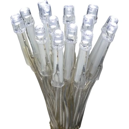 LED-Lichterkette 140 LEDs Kaltweiß Transparentes Kabel 17,92 M 1 LED-Lichterkette 140 LEDs Kaltweiß Transparentes Kabel 17,92 M