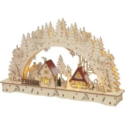 LED-Figur Weihnachtsdorf 10 LEDs