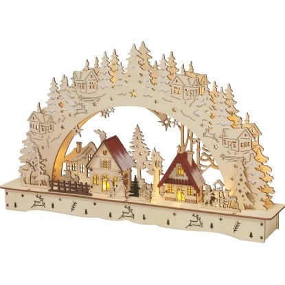 LED-Figur Weihnachtsdorf 10 LEDs 1 LED-Figur Weihnachtsdorf 10 LEDs