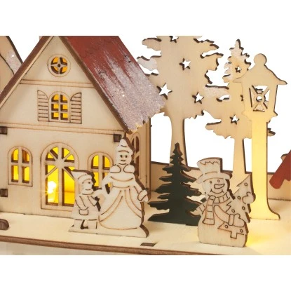 LED-Figur Weihnachtsdorf 10 LEDs 2 LED-Figur Weihnachtsdorf 10 LEDs – Bild 2