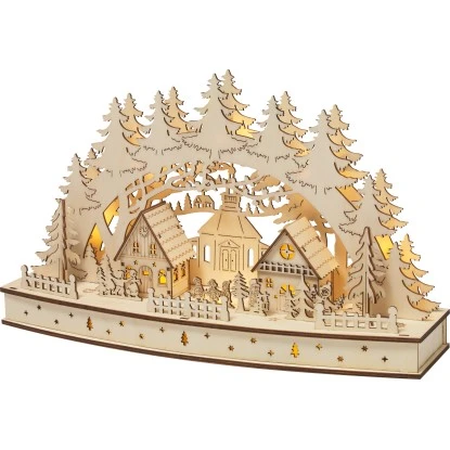 LED-Figur Winterdorf 10 LEDs 1 LED-Figur Winterdorf 10 LEDs