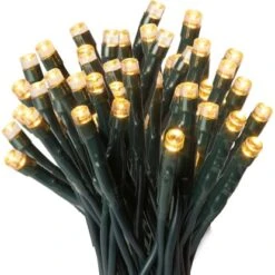 LED Lichterkette 100 Warmweiße LEDs Innen Länge Gesamt 942 Cm