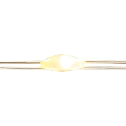 LED-Silberdraht-Lichtschweif 300 LEDs Warmweiß Transparentes Kabel 7,9 M 3 LED-Silberdraht-Lichtschweif 300 LEDs Warmweiß Transparentes Kabel 7,9 M – Bild 3