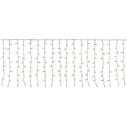 LED-Vorhang 240 LEDs Multicolor Grünes Kabel 4,9 M 2 LED-Vorhang 240 LEDs Multicolor Grünes Kabel 4,9 M – Bild 2