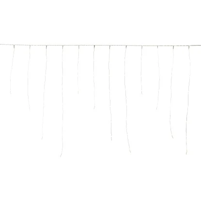 LED-Eisregenkette 100 LEDs Warmweiß Transparentes Kabel 6,9 M 1 LED-Eisregenkette 100 LEDs Warmweiß Transparentes Kabel 6,9 M