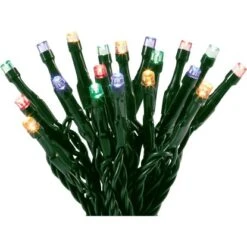 LED Lichterkette 80 Bunte LEDs 8 Funktionen Innen Und Außen