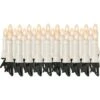 LED Baumkerzen-Lichterkette 35 LEDs Warmweiß