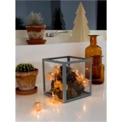 Konstsmide LED-Batterie-Lichterkette Kupferfarbene Metallkugeln 10 Dioden 6 Konstsmide LED-Batterie-Lichterkette Kupferfarbene Metallkugeln 10 Dioden -Konstsmide Verkäufe 533 Lichterketten Innen 03