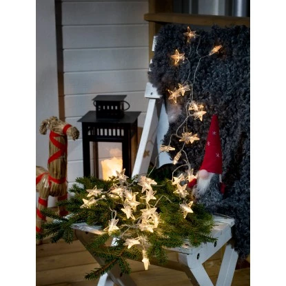 Konstsmide LED Lichterkette Acryl Stern 40 Warmweiße LEDs Timer Innen 3 Konstsmide LED Lichterkette Acryl Stern 40 Warmweiße LEDs Timer Innen – Bild 3