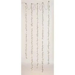 LED Lichtervorhang Mit 5 Strängen