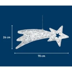 LED-Figur Sternschnuppe Acryl 48 LEDs Kaltweiß -Konstsmide Verkäufe 636960 3299 3