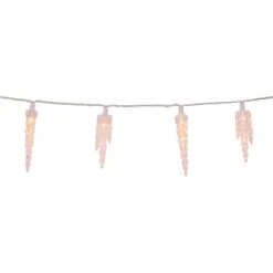 LED-Lichterkette Eiszapfen 20 LEDs Warmweiß