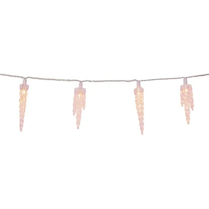 LED-Lichterkette Eiszapfen 20 LEDs Warmweiß 1 LED-Lichterkette Eiszapfen 20 LEDs Warmweiß