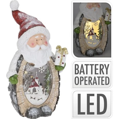 Weihnachtliche Dekorative Weihnachtsmann Figur 52 Cm Mit Beleuchtung 1 Weihnachtliche Dekorative Weihnachtsmann Figur 52 Cm Mit Beleuchtung