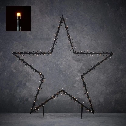 Luca Lighting Garden D'Light Gartenstecker Stern 225 LED L90 X H102 Cm 1 Luca Lighting Garden D'Light Gartenstecker Stern 225 LED L90 X H102 Cm