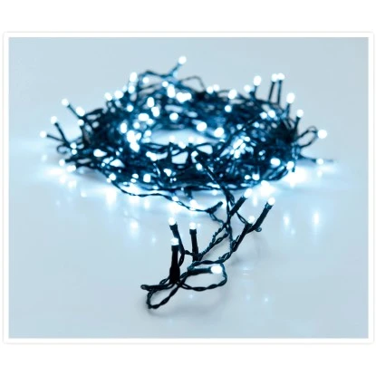 LED-Lichterkette 240 Kaltweiße LED Mit Sensor Für Innen Und Außen 2 LED-Lichterkette 240 Kaltweiße LED Mit Sensor Für Innen Und Außen – Bild 2