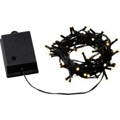 Konstsmide LED Lichterkette Mit Timer 80 Dioden Warmweiß