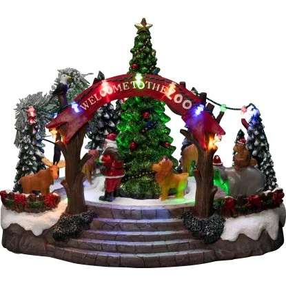 Konstsmide LED Szenerie Weihnachtszoo Mit Musik 19 Dioden 1 Konstsmide LED Szenerie Weihnachtszoo Mit Musik 19 Dioden