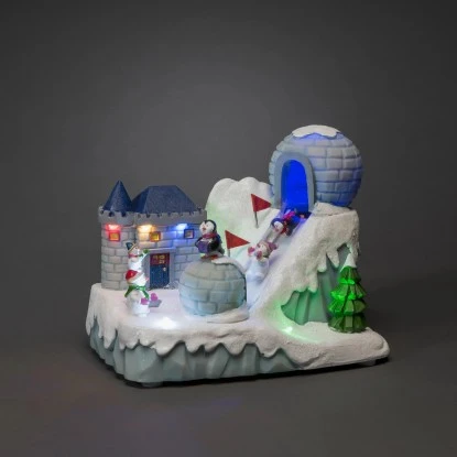 Konstsmide LED-Skipiste Mit Musik 1 Konstsmide LED-Skipiste Mit Musik