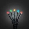 Konstsmide Micro LED-Lichterkette Gefrostet 50 Bunte LEDs Innen