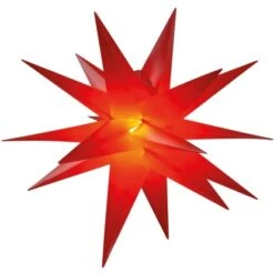 HGD LED-Stern Ø 35 Cm Rot Für Außen