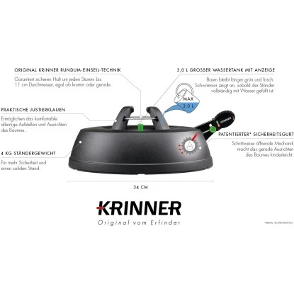 Krinner Christbaumständer Green Line S 3 Krinner Christbaumständer Green Line S – Bild 3