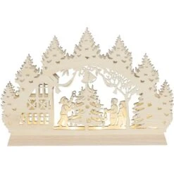 Saico Mini-Lichterbogen Weihnachtsbaum LED-Stripe Und Timerfunktion 22 Mm X 14 M