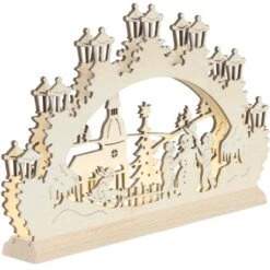 Saico Mini-Lichterbogen Schneemann LED-Stripe Und Timerfunktion 22 Mm X 14 Mm X -Konstsmide Verkäufe 827816 2668 3